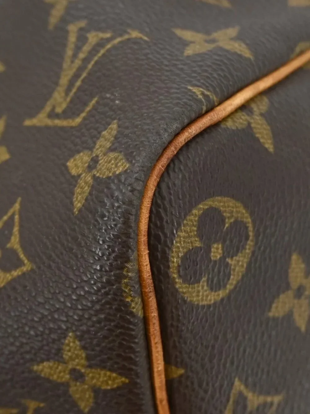 Best02 LOUIS VUITTON KEEPALL 45 DUFFLE HANDBAG MONOGRAM